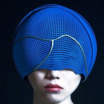 printed headgear using 3D printer