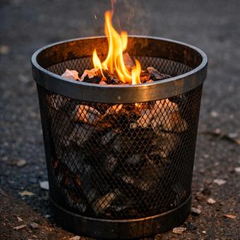 image of fire in a waste bin 01