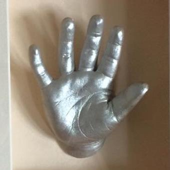 hand cast from a 3D print