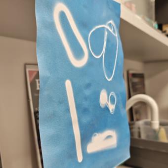 cyanotype picture hanging 01