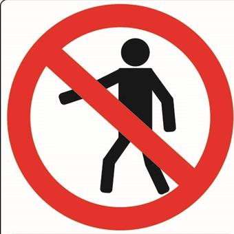 sign for no admittance 01