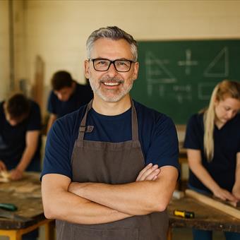 image of a teacher in a workshop 01